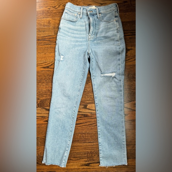 Madewell Jeans - Womens 26 - The Perfect Vintage Jean Distressed Denim - Picture 11 of 11